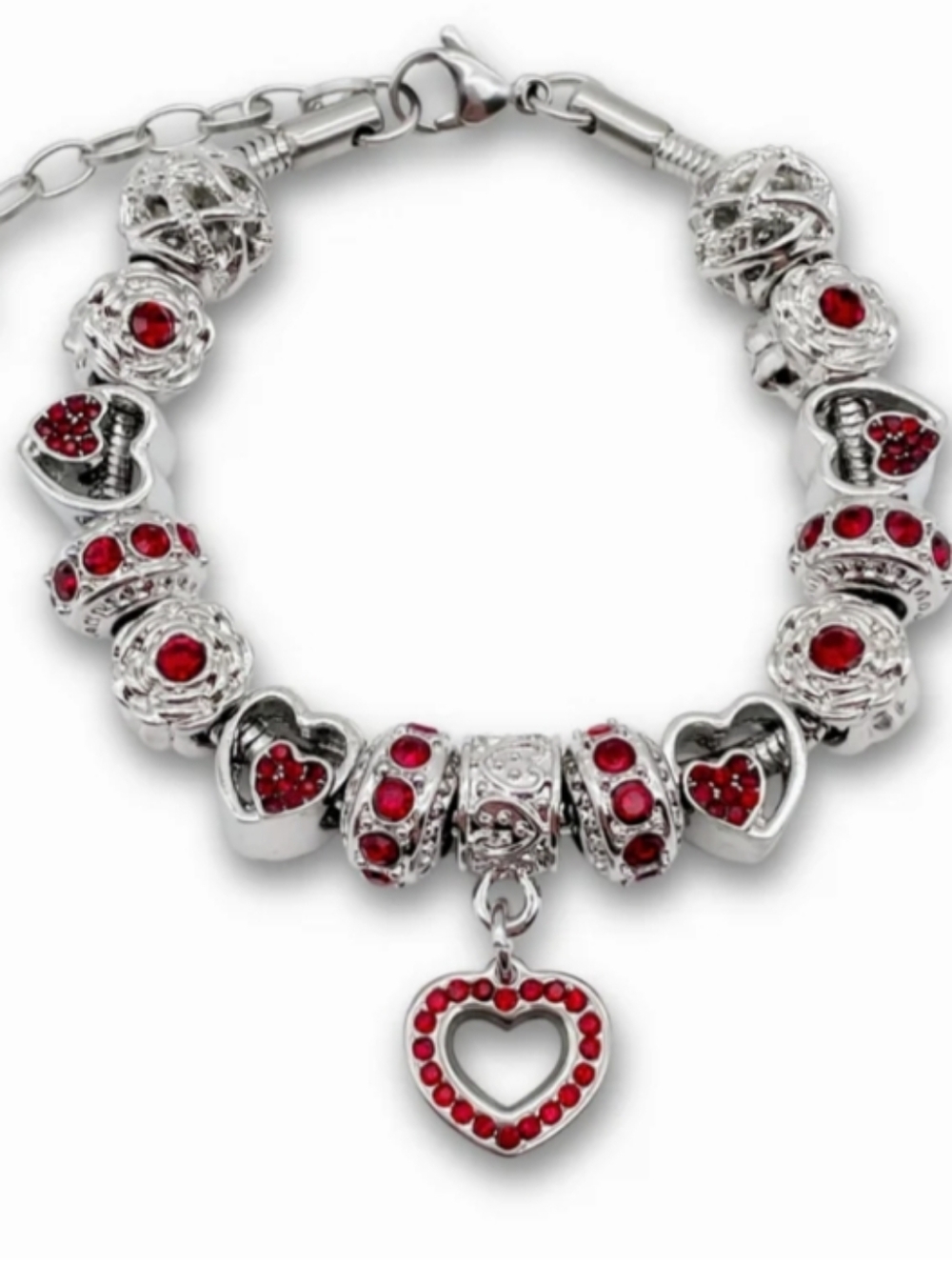 Bella's Yard January/July Birthstone Charm Bracelet